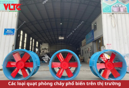 Các loại quạt phòng cháy phổ biến trên thị trường