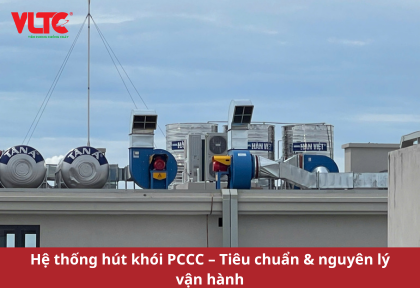 Hệ thống hút khói PCCC – Tiêu chuẩn & nguyên lý vận hành