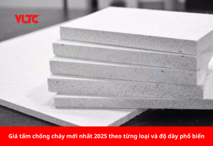 Giá tấm chống cháy mới nhất 2025 theo từng loại và độ dày phổ biến