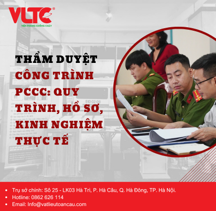 Thẩm duyệt công trình PCCC: Quy trình, hồ sơ và kinh nghiệm thực tế Thẩm duyệt công trình PCCC: Quy trình, hồ sơ và kinh nghiệm thực tế