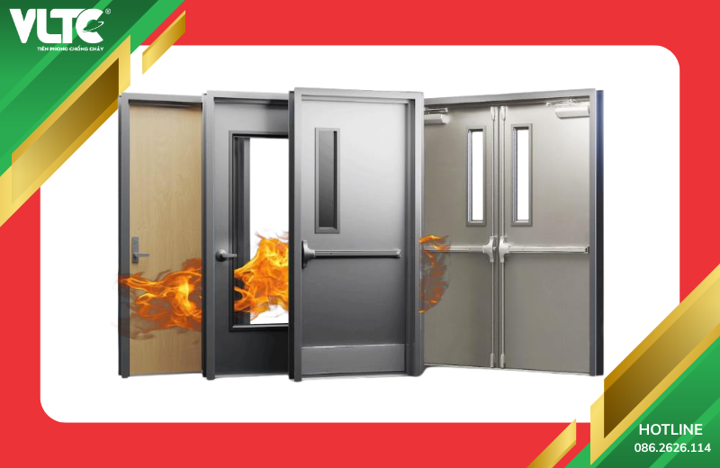 Cửa Thép Chống Cháy 2 Cánh - Cửa Thép Chịu Lửa 2 Cánh