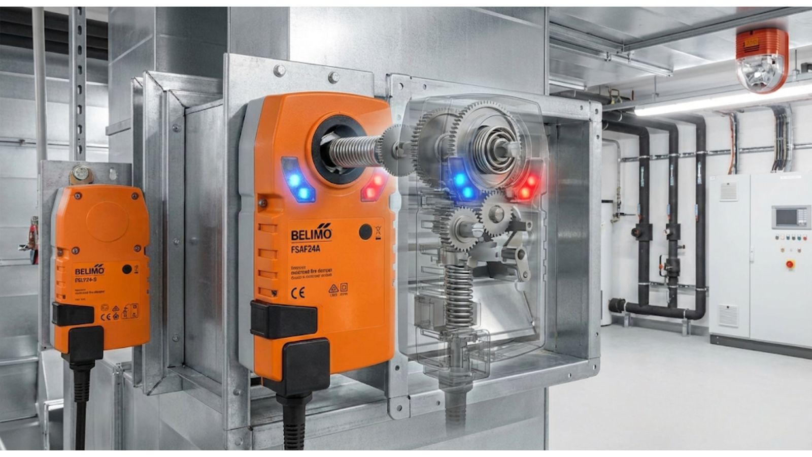 cấu tạo động cơ Belimo