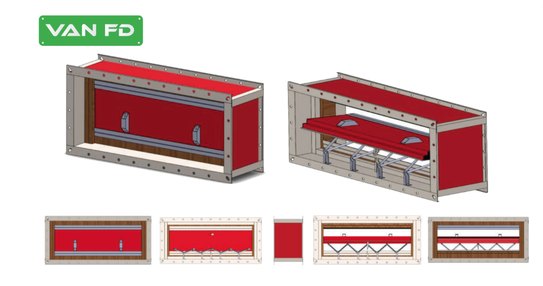 Cấu tạo chi tiết của van cầu chì FD