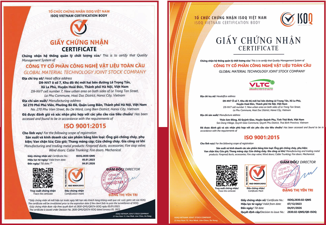 Giấy Chứng Nhận