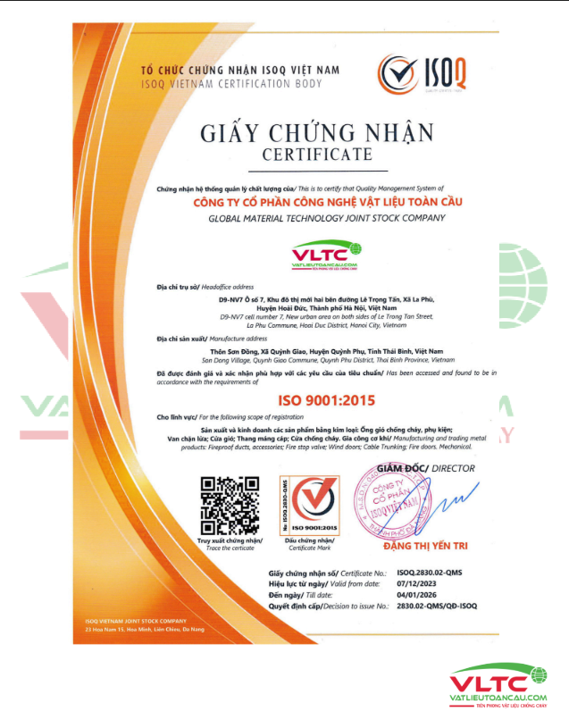 Giấy Chứng Nhận