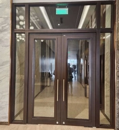 Cửa kính chống cháy EI45