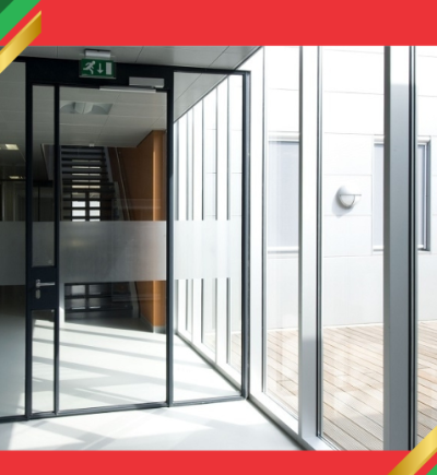 Vách kính chống cháy 